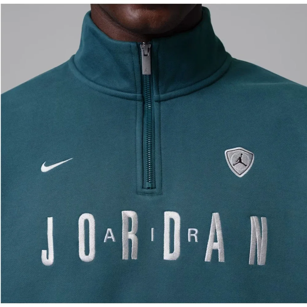 Jordan Flight Men's Graphic Fleece 1/4-Zip IF1816-464  XX Large NWT